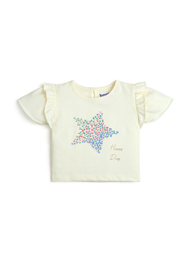 Bontots Infant Girls Organic Cotton T-Shirt - Image 2